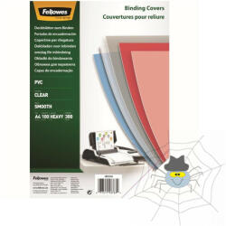 Fellowes Előlap, A4, 300 mikron, 100 db/csomag, Fellowes® víztiszta - spidershop
