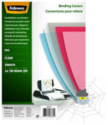 Fellowes Előlap FELLOWES A/4 200 mikron víztiszta 100/csom