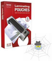 Fornax Lamináló fólia A3, 80 micron ( 303x426mm) 100 db/doboz, Fornax - spidershop