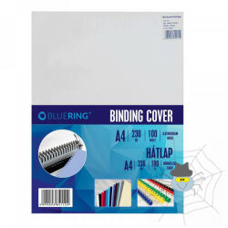 Bluering Hátlap, A4, 230 g. bőrhatású 100 db/csomag, Bluering® fehér - spidershop