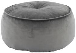 TEMPO KONDELA Puff, anyag szürkésbarna taupe, KEREM