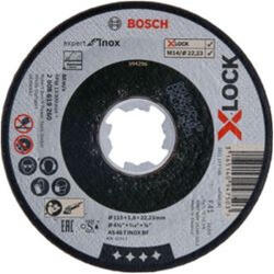 Bosch X-LOCK Vágókorong Expert for Inox, o 115x1, 6x22, 23 mm, 1 db 2608619260 (2608619260)