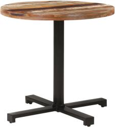 vidaXL Masă de bistro, Ø80x75 cm, lemn masiv reciclat, rotund (320293)
