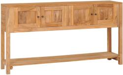 vidaXL Servantă, 140 x 30 x 75 cm, lemn masiv de tec (288894) Comoda