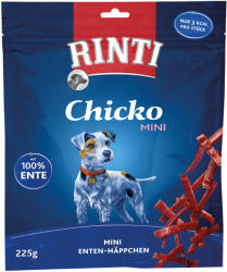 RINTI 225g Rinti Extra Chicko Mini rágócsíkok kutyasnack-kacsa