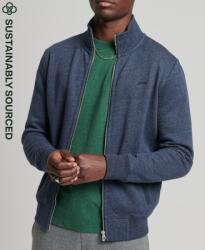 Superdry férfi pulóver Organic Cotton Vintage Logo Zip - sötétkék (XXXL) - Superdry