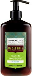 Arganicare Balsam fără clătire pentru păr creț - Arganicare Macadamia Leave-In Conditioner 400 ml