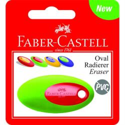 Faber-Castell Radír FABER PVC mentes Ovális színes (182331)