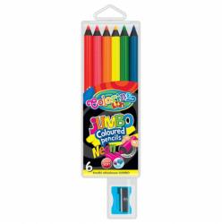 Colorino Kids NEON Jumbo 6db-os színes ceruzakészlet 34654PTR (34654PTR)