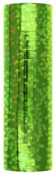 PartyPal Szerpentin , hologramos, zöld színű, 3, 8m, 18 db/cs