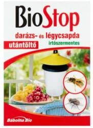 BioStop Darázs és légycsapda (1db csapda+3 db utántöltő) Biostop (2333) - web24