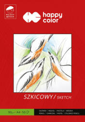 Happy Color Művész vázlatpapír 90g A4 50 lap (14-012928)