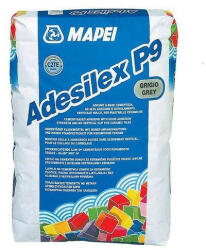 Mapei Adesilex P9 - Adeziv Gresie, Faianta si Piatra Naturala 25 kg (Variante produs: gri)