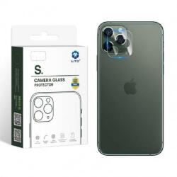 LITO Apple iPhone 12 Lito S+ 3D Kamera Védő Üvegfólia - Átlátszó