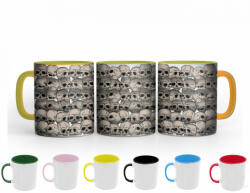 Halloween koponyás - Színes Bögre (489181)