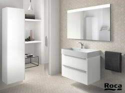 Roca Inspira Unik magasfényű fehér alsószekrény 2 fiókkal és mosdóval (A851076806)
