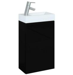 AREZZO design Mini 40 fekete alsószekrény mosdóval (AR-168996)