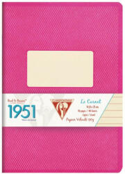 Clairefontaine Caiet Capsat Clairefontaine 48 File A5 Roz (CAI243strawberry)
