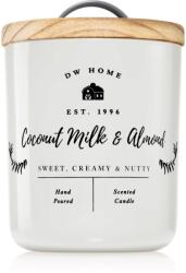 DW HOME Farmhouse Coconut Milk & Almond lumânare parfumată 241 g