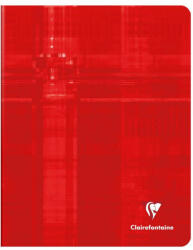 Clairefontaine Caiet Capsat Clairefontaine 60 File A5+ Rosu (CAI160Matematica)