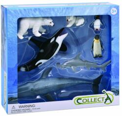 CollectA - Set 7 figurine pictate manual Animale Antarctica (COL84203WB)