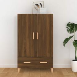 vidaXL Dulap înalt, stejar maro, 70x31x115 cm, lemn compozit (817473) Comoda