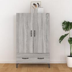 vidaXL Dulap înalt, gri sonoma, 70x31x115 cm, lemn compozit (817475) Comoda