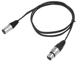 BST Cablu audio microfon XLR tata - XLR mama 5m BST (XLRM/XLRF-5)