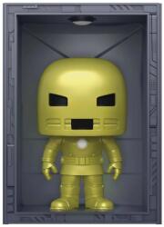 Funko Figurina Funko POP! Deluxe: Iron Man - Hall of Armor (Model 1 Golden Armor) (Metallic) (PX Previews Exclusive) #1035 (073026) Figurina