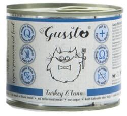 Gussto Cat Fresh Turkey & Tuna nedves macskaeledel pulykával és tonhallal 200 g