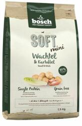 bosch Soft mini fürj és burgonya 2, 5 kg