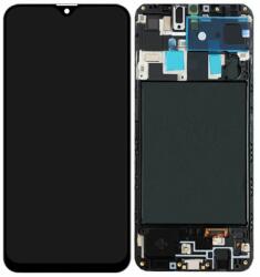 Samsung Galaxy A20 A205F - LCD Kijelző + Érintőüveg + Keret OLED
