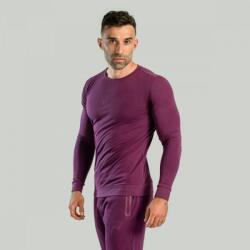 GymBeam STRIX Bluză cu mânecă lungă Essential Plum XXL