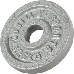 Gorilla Sports Öntöttvas súlytárcsa ezüst 1, 25 kg (100538-00002-0005) Súlytárcsa