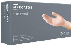 Mercator Medical Vinyl kesztyű púdermentes 100db - M - Mercator Medical