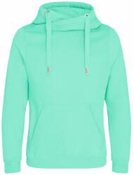 Just Hoods Pulóver keresztezett gallérral - Menta | M (JH021-1000326677)