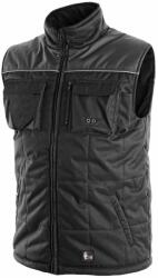 CXS Téli munkavédelmi mellény SEATTLE NEW - Fekete / szürke | 3XL (1310-002-810-97)