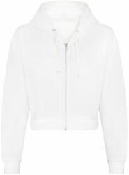 Just Hoods Női crop top pulóver Zoodie - Sarkvidéki fehér | XL (JH065-1000311165)