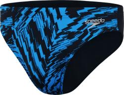 Speedo Slip inot barbati Speedo Allover 7 cm Brief negru albastru