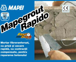 Mapei Mapegrout Rapido - Mortar cu Priza si Intarire Rapida pentru Repararea Betonului 25 kg (MAP-137725)