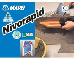 Mapei Nivorapid - Mortar Rapid de Reparatii 1-20 mm pentru Sape, Tencuieli, Beton, BCA, Caramida 25 kg (MAP-120125)
