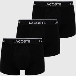 Lacoste boxeralsó (3 db) fekete, férfi - fekete S - answear - 14 390 Ft