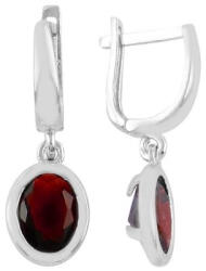 BeSpecial Cercei argint cu zirconii granat (ETU0500)