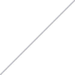 BeSpecial Lant argint Curb placat cu rodiu (LTU0111_50)