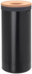 Brabantia Кош за пране Brabantia - 60 l, черен, корков капак (1000826)