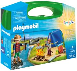 Playmobil Family Fun, Large Holiday Camp - Hordozható kempingkészlet