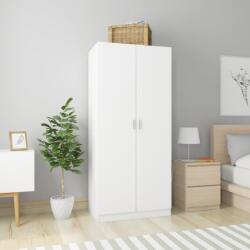 vidaXL Șifonier, alb, 80x52x180 cm, PAL (800621) Garderoba