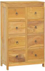 vidaXL Comodă cu sertare, 55x30x90 cm, lemn masiv tec (340740) Comoda