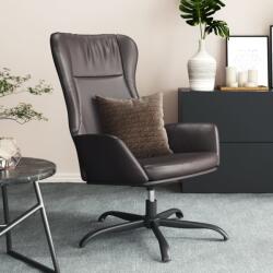 vidaXL Scaun de relaxare, maro, piele ecologică (341406)