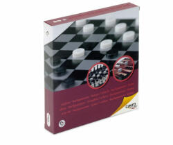 Sakk-dáma-backgammon játék - mágneses (CY440) - reflexshop